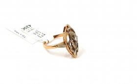 Gredzens ar briljantu (0.07ct) 17660-0951