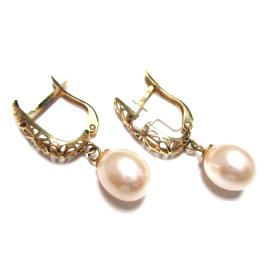 Auskari ar kultivētām pērlēm 2540-3453