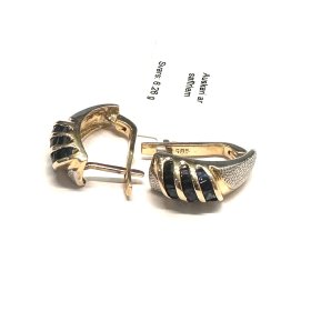 Auskari ar safīriem  (0.72ct) 620g1-0753