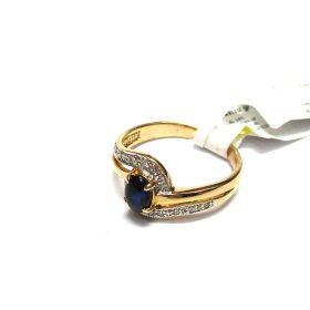 Gredzens ar briljantiem (0.03 ct) 1592-0753