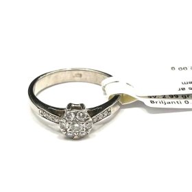 Gredzens ar briljantiem (0.28 ct) 13080-8351