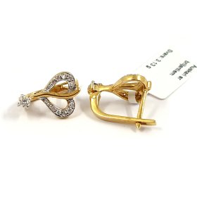 Auskari ar briljantiem (0.22ct) 17591-0951