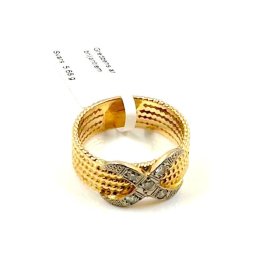 Gredzens ar briljantiem (0.15 ct) 1122-2853