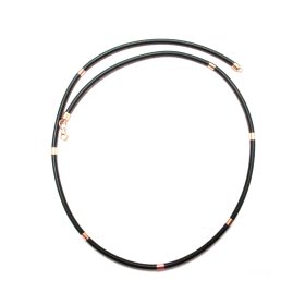 Kaučuka aukla ar zelta elementiem 2651-3453