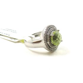 Gredzens ar briljantiem (0.29ct), kvarcu 20220-8151 Rez. līdz 22.01.26