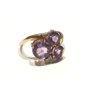 Gredzens ar ametistiem 1892-8353