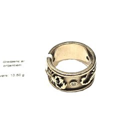 Gredzens ar briljantiem (0.09 ct) 18151-1151