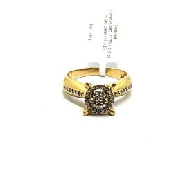 Gredzens ar dimantiem (0.15 ct), 3532-4653 Rezervēts līdz 21.01.2025