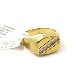 Gredzens ar briljantiem (0.08ct) 12082-0851