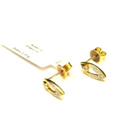 Auskari ar briljantiem (0.27 ct) 12950-5251.