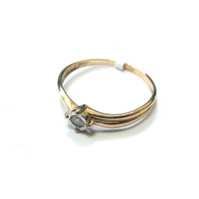 Gredzens ar briljantu  (0.04 ct.) 2570-0553