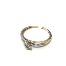 Gredzens ar briljantiem (0.18 ct) 2176g1-0551