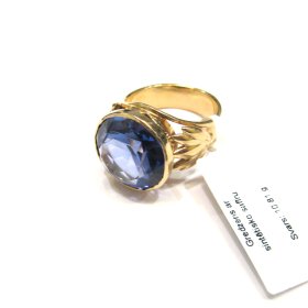 Gredzens ar sintetisko safīru  759g1-1451