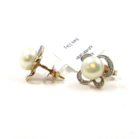 Auskari ar kultivētām pērlēm 510-5753