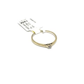 Gredzens ar briljantu (0.10ct), 14870-4651