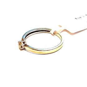 Gredzens ar briljantu (0.15 ct)  10610-0651