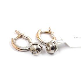 Auskari ar briljantiem (0.12ct) 13612-0851