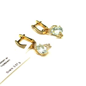 Auskari ar topāziem 320-1453