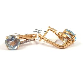 Auskari ar topāziem 6180-0953