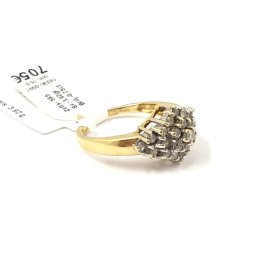 Gredzens ar briljantiem (0.75ct) 18330-0951