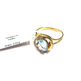 Gredzens ar topāzu 1131-8353