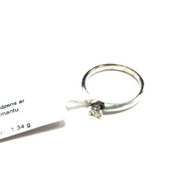 Gredzens ar briljantu (0.11 ct)  3833-0943