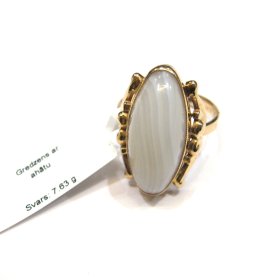Gredzens ar ahātu 288g8-5051