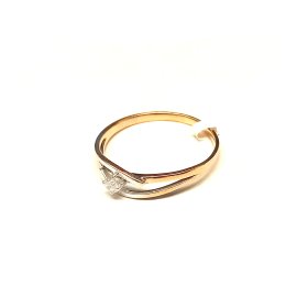 Gredzens ar briljantu (0.04 ct)  7632-5051