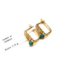 Auskari  ar tirkīziem 490g1-1153