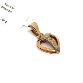 Kulons ar briljantiem (0.01ct) 84g2-4661