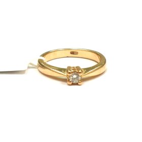 Gredzens ar briljantu 7830-1751