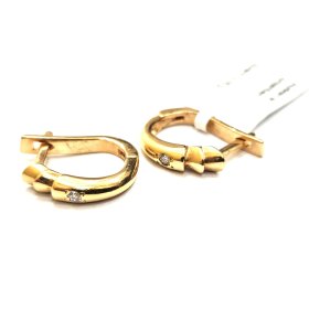 Auskari ar briljantiem (0.05 ct) 1683-4653