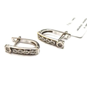 Auskari ar briljantiem (0.06 ct) 4452-0753