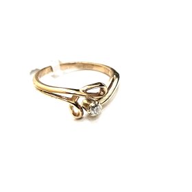 Gredzens ar briljantiem (0.10 ct) 2792-4643