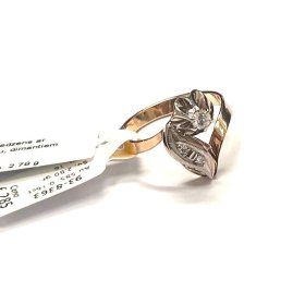 Gredzens ar briljantiem (0.16 ct) 93-8363