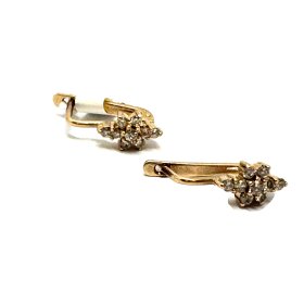 Auskari   ar briljantiem (0.12 ct)  4240-4651