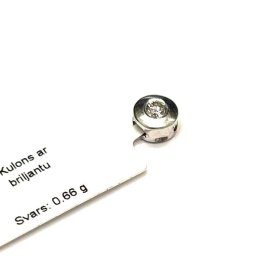 Kulons ar briljantu (0.10 ct) 3803-8353