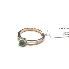 Gredzens ar smaragdu (0.17 ct) 1070-0763