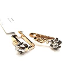 Auskari ar briljantiem (0.30 ct) 611-5761