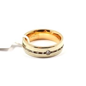 Gredzens ar briljantiem (0.10ct) 10860-0851