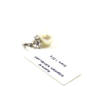 Kulons ar briljantiem (0.01) ct, kultivētu pērli 3292-8153