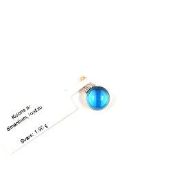 Kulons ar dimantiem(0.02 ct.)un topāzu 3380g3-1251