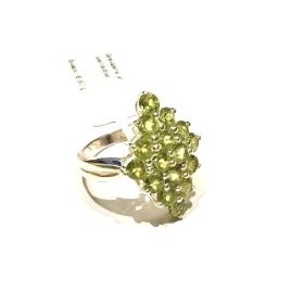 Gredzens ar peridotiem 26h3-2263