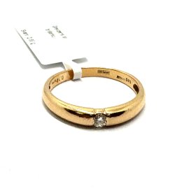 Gredzens ar briljantu (0.10 ct )  862-4661