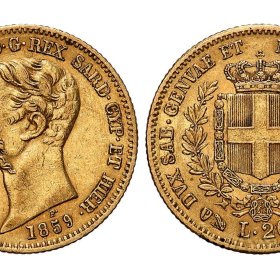 20 liras - Viktors Emanuels II