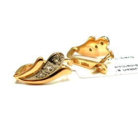 Auskari ar dimantiem (0.03 ct) 40-1763