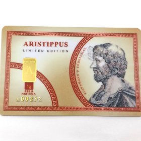 Zelta stienis Aristippus 1 gr.