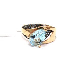 Gedzens ar topāziem (0.65ct)  382-1763