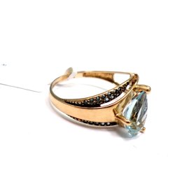 Gedzens ar topāziem (0.65ct)  382-1763