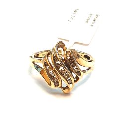 Gredzens ar briljantiem (0.25 ct)   691-0663